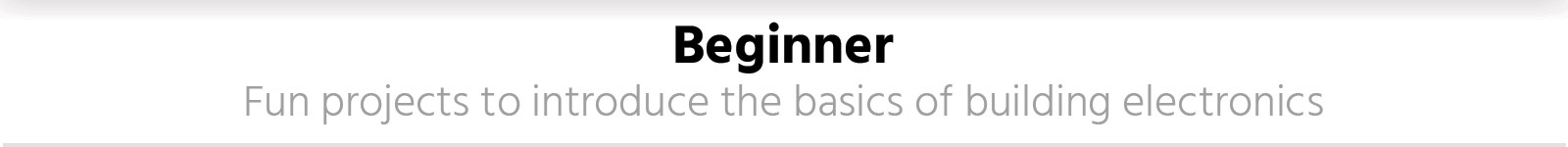 Build It - Beginner