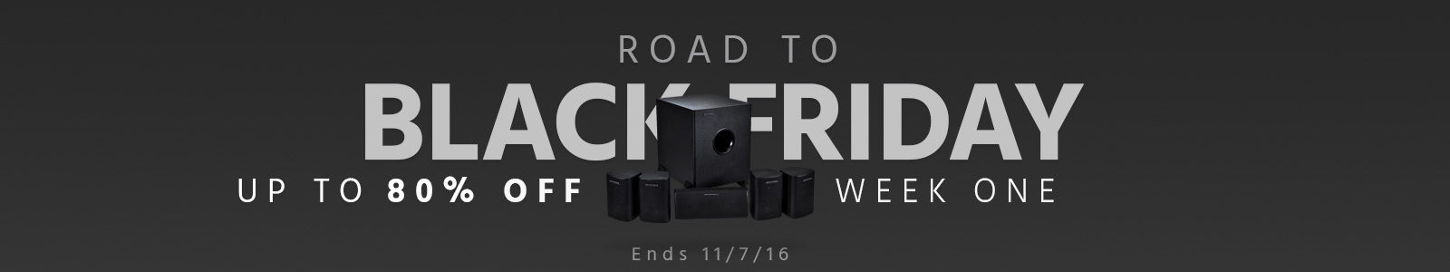 Road to Black Friday