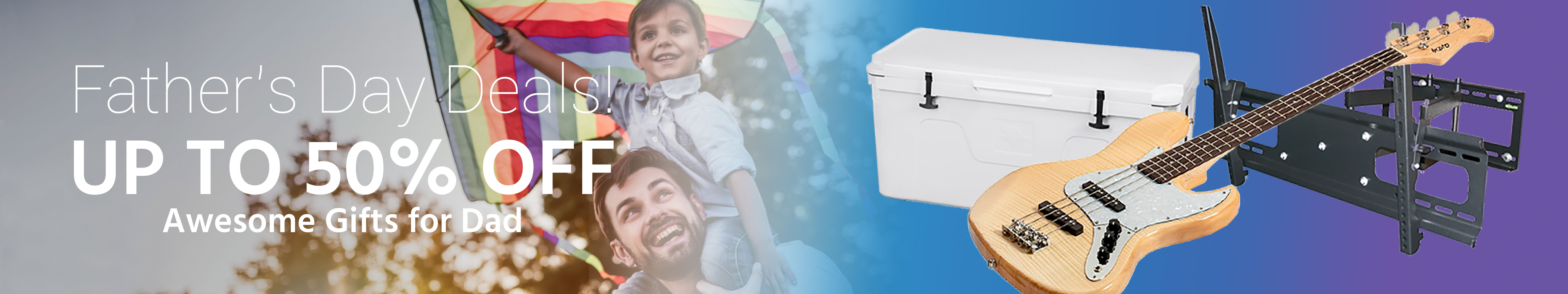 Father's Day Deals!
Up To 50% Off, The Perfect Gift's for Father's Day