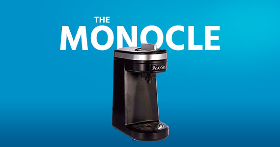 The Monocle. One Day. One Deal. Single Serve Coffee Maker (Refurbished) $17.99 + Free Standard US Shipping Ends 01/21/20 While Supplies Last