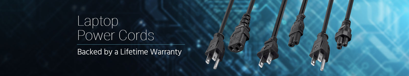 Laptop Power Cords Backed by a Lifetime Warranty