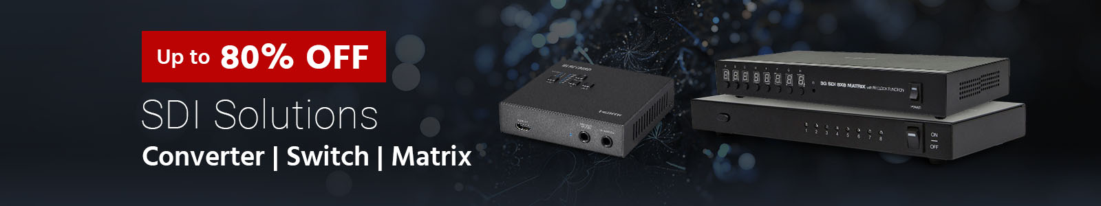 Up To 80% Off SDI Solutions Converter | Switch | Matrix