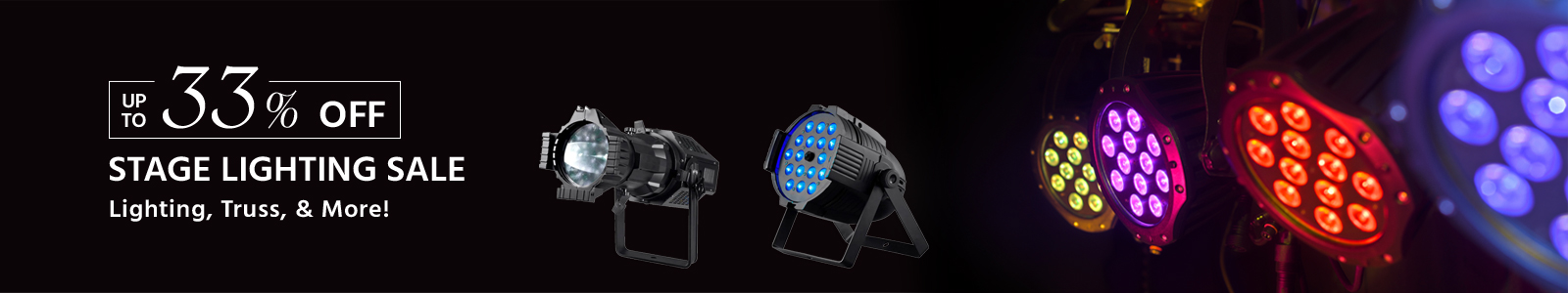 Up To 33% Off
Pro Audio Sale
Lighting, Truss, & More!