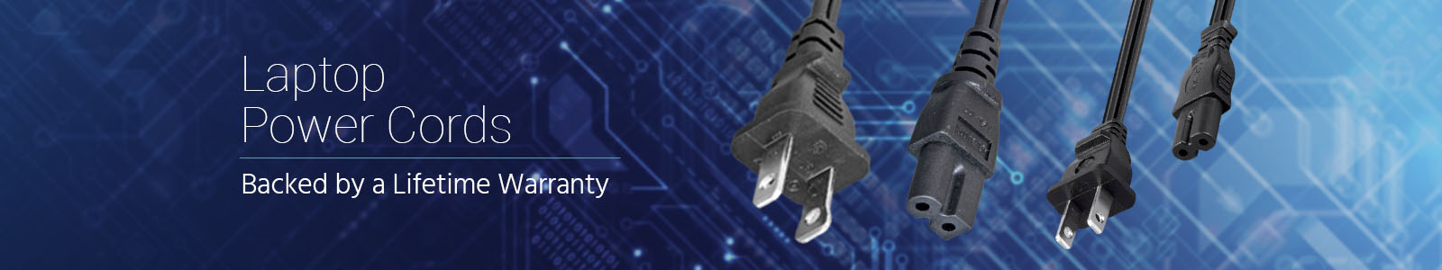 Laptop Power Cords Backed by a Lifetime Warranty