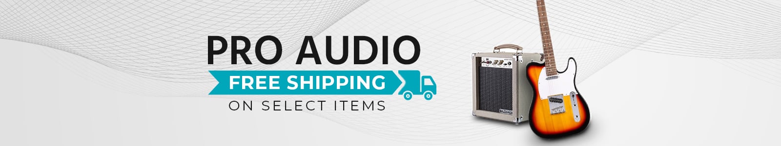 PRO AUDIO
FREE SHIPPING
on selected items
Shop now