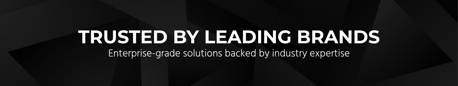 Trusted by Leading Brands: Enterprise -grade solutions backed by industry expertise