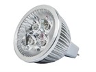 6-Watt (40W Equivalent) MR 16 GU 5.3 LED Bulb, 400 Lumens, Warm/ Soft (3000K) - Non-Dimmable