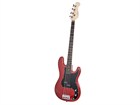 "6th Street Pub" Electric Bass - Red