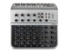 8-Channel Audio Mixer with USB I/O