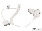 Car Charger for all 30-pin iPhone� and iPod� 1A - White 