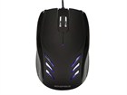 Blu Streak 3-Button Optical Mouse - Black