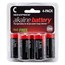 Monoprice C Alkaline Battery 4-Pack Monoprice C Alkaline Battery 4-Pack