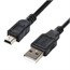 6ft USB 2.0 A to mini-B 5pin 28/28AWG Cable 6ft USB 2.0 A to mini-B 5pin 28/28AWG Cable