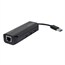 USB 3.0 3 Port Hub w/ Gigabit Ethernet Adapter USB 3.0 3 Port Hub w/ Gigabit Ethernet Adapter
