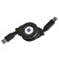 USB 3.0 Retractable Cable - A Male to B Male - 3 Ft USB 3.0 Retractable Cable - A Male to B Male - 3 Ft