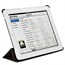 Synthetic Leather Stand/Cover with Magnetic Latch for iPad Air™ - Black Synthetic Leather Stand/Cover with Magnetic Latch for iPad Air™ - Black