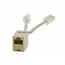 T Adapter Cat5e 2M/1F - 6 inch T Adapter Cat5e 2M/1F - 6 inch