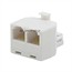 T Adapter 6P6C - 1M/2F T Adapter 6P6C - 1M/2F