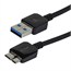 Ultra Slim Series USB 3.0 Cable, A Male to Micro B Male, 5 Ft Black Ultra Slim Series USB 3.0 Cable, A Male to Micro B Male, 5 Ft Black