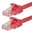 FLEXboot Series Cat5e 24AWG UTP Ethernet Network Patch Cable, 20ft Red FLEXboot Series Cat5e 24AWG UTP Ethernet Network Patch Cable, 20ft Red