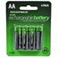 Monoprice Ni-MH Rechargeable AA Batteries (2000mAh) - 4 Pack Monoprice Ni-MH Rechargeable AA Batteries (2000mAh) - 4 Pack