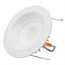 15-Watt (120W Equivalent) 6-inch Recessed LED Downlight Trim, 1000 Lumens, Warm/ Soft (3000K) - Dimmable 15-Watt (120W Equivalent) 6-inch Recessed LED Downlight Trim, 1000 Lumens, Warm/ Soft (3000K) - Dimmable