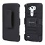 Belt Clip Armor Case w/ Stand for LG® G3 - Black Belt Clip Armor Case w/ Stand for LG® G3 - Black