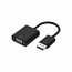DisplayPort 1.2a to VGA Active Adapter, Black DisplayPort 1.2a to VGA Active Adapter, Black