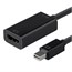 Mini DisplayPort 1.2a / Thunderbolt to 4K HDMI Passive Adapter, Black Mini DisplayPort 1.2a / Thunderbolt to 4K HDMI Passive Adapter, Black