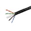 1000FT Cat 6 Bulk Bare Copper Ethernet Network Cable UTP, Solid, Plenum Jacket (CMP), 550MHz, 23AWG - Black - No Logo 1000FT Cat 6 Bulk Bare Copper Ethernet Network Cable UTP, Solid, Plenum Jacket (CMP), 550MHz, 23AWG - Black - No Logo