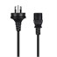 6ft 18AWG Australia Power Cord Cable - Black 6ft 18AWG Australia Power Cord Cable - Black