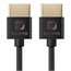 Ultra Slim Series High Speed HDMI Cable, 1.5ft Black Ultra Slim Series High Speed HDMI Cable, 1.5ft Black
