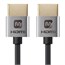 Ultra Slim Series High Speed HDMI Cable, 4ft Silver Ultra Slim Series High Speed HDMI Cable, 4ft Silver
