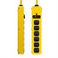 6 Outlet Power Strip - 540 Joules - Metal w/ 6ft Cord (Yellow) 6 Outlet Power Strip - 540 Joules - Metal w/ 6ft Cord (Yellow)