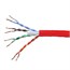 1000FT 24AWG Cat5e 350MHz UTP Solid, Plenum (CMP), Bulk Ethernet Bare Copper Cable - Red - No Logo 1000FT 24AWG Cat5e 350MHz UTP Solid, Plenum (CMP), Bulk Ethernet Bare Copper Cable - Red - No Logo