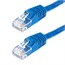 Cat5e 24AWG UTP Ethernet Network Patch Cable, 25ft Blue Cat5e 24AWG UTP Ethernet Network Patch Cable, 25ft Blue