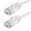 Cat5e 24AWG UTP Ethernet Network Patch Cable, 25ft White Cat5e 24AWG UTP Ethernet Network Patch Cable, 25ft White