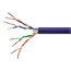 250FT Cat6 Bulk Bare Copper Ethernet Cable, UTP, Stranded, In-Wall Rated (CM), 550MHz, 24AWG, Purple 250FT Cat6 Bulk Bare Copper Ethernet Cable, UTP, Stranded, In-Wall Rated (CM), 550MHz, 24AWG, Purple
