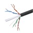 250FT Cat6 Bulk Bare Copper Ethernet Cable, UTP, Solid, Riser Rated (CMR), 500MHz, 23AWG, Black 250FT Cat6 Bulk Bare Copper Ethernet Cable, UTP, Solid, Riser Rated (CMR), 500MHz, 23AWG, Black