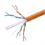 250FT Cat6 Bulk Bare Copper Ethernet Cable, UTP, Solid, Riser Rated (CMR), 500MHz, 23AWG, Orange 250FT Cat6 Bulk Bare Copper Ethernet Cable, UTP, Solid, Riser Rated (CMR), 500MHz, 23AWG, Orange