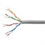 250FT Cat5e Bulk Bare Copper Ethernet Cable, UTP, Solid, Riser Rated (CMR), 350MHz, 24AWG, Gray 250FT Cat5e Bulk Bare Copper Ethernet Cable, UTP, Solid, Riser Rated (CMR), 350MHz, 24AWG, Gray