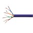 250FT Cat5e Bulk Bare Copper Ethernet Cable, UTP, Solid, Riser Rated (CMR), 350MHz, 24AWG, Purple 250FT Cat5e Bulk Bare Copper Ethernet Cable, UTP, Solid, Riser Rated (CMR), 350MHz, 24AWG, Purple