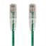 SlimRun Cat6 28AWG UTP Ethernet Network Cable, 1ft Green SlimRun Cat6 28AWG UTP Ethernet Network Cable, 1ft Green