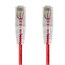 SlimRun Cat6 28AWG UTP Ethernet Network Cable, 2ft Red SlimRun Cat6 28AWG UTP Ethernet Network Cable, 2ft Red