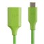 Palette Series 2.0 USB-C to USB A Female, 6-inch Green Palette Series 2.0 USB-C to USB A Female, 6-inch Green
