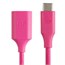 Palette Series 2.0 USB-C to USB A Female, 6-inch Pink Palette Series 2.0 USB-C to USB A Female, 6-inch Pink