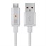 Luxe Series USB A to Micro B Charge & Sync Cable, 6ft White Luxe Series USB A to Micro B Charge & Sync Cable, 6ft White