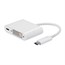 Select Series USB-C to DVI & USB-C (F) Dual Port Adapter Select Series USB-C to DVI & USB-C (F) Dual Port Adapter