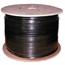 1000ft Cat5e Bulk Bare Copper UTP 24AWG Outdoor Watertape Direct Burial Solid Cable - Black 1000ft Cat5e Bulk Bare Copper UTP 24AWG Outdoor Watertape Direct Burial Solid Cable - Black