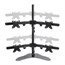 Quad Monitor Free Standing Desk Mount 15" - 30" Quad Monitor Free Standing Desk Mount 15" - 30"